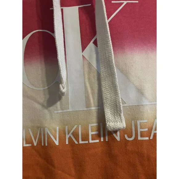 Calvin Klein Jeans Small Girls  Sorbet Dip Sweatshirt - Picture 4 of 9